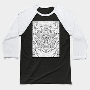 mandala Baseball T-Shirt